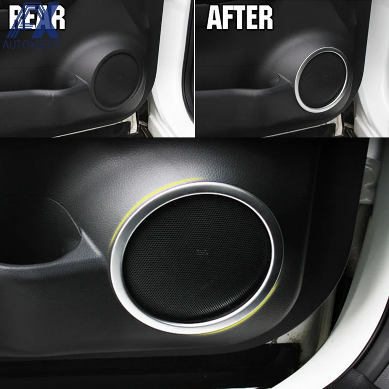 Чехол для колонки AX Chrome подходит Nissan Qashqai 2014 2016 2020 внутренняя отделка боковая