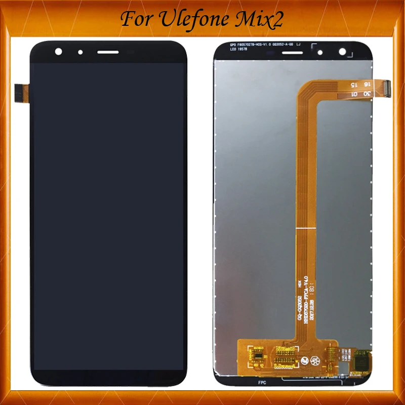 Высококачественный ЖК дисплей и сенсорный экран в сборе для Ulefone Mix 2 MIX2 идеальная