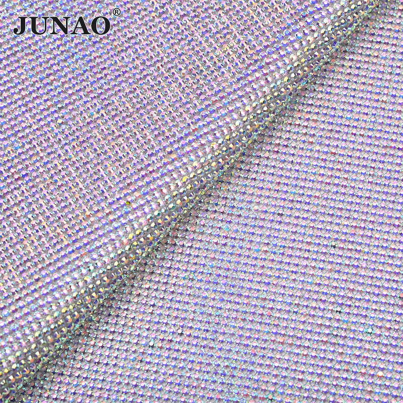Самоклеящаяся розовая сетчатая ткань JUNAO SS6 Декоративная прозрачная лента