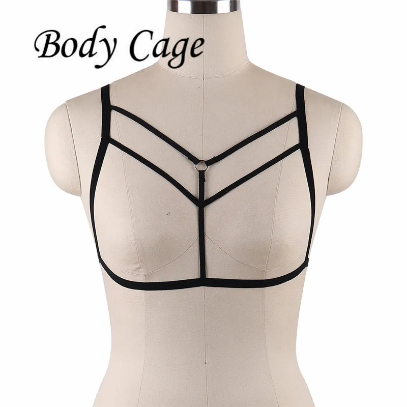 Клетка для тела 2018 Новый пастельный ремень в готическом стиле Готическая Женская