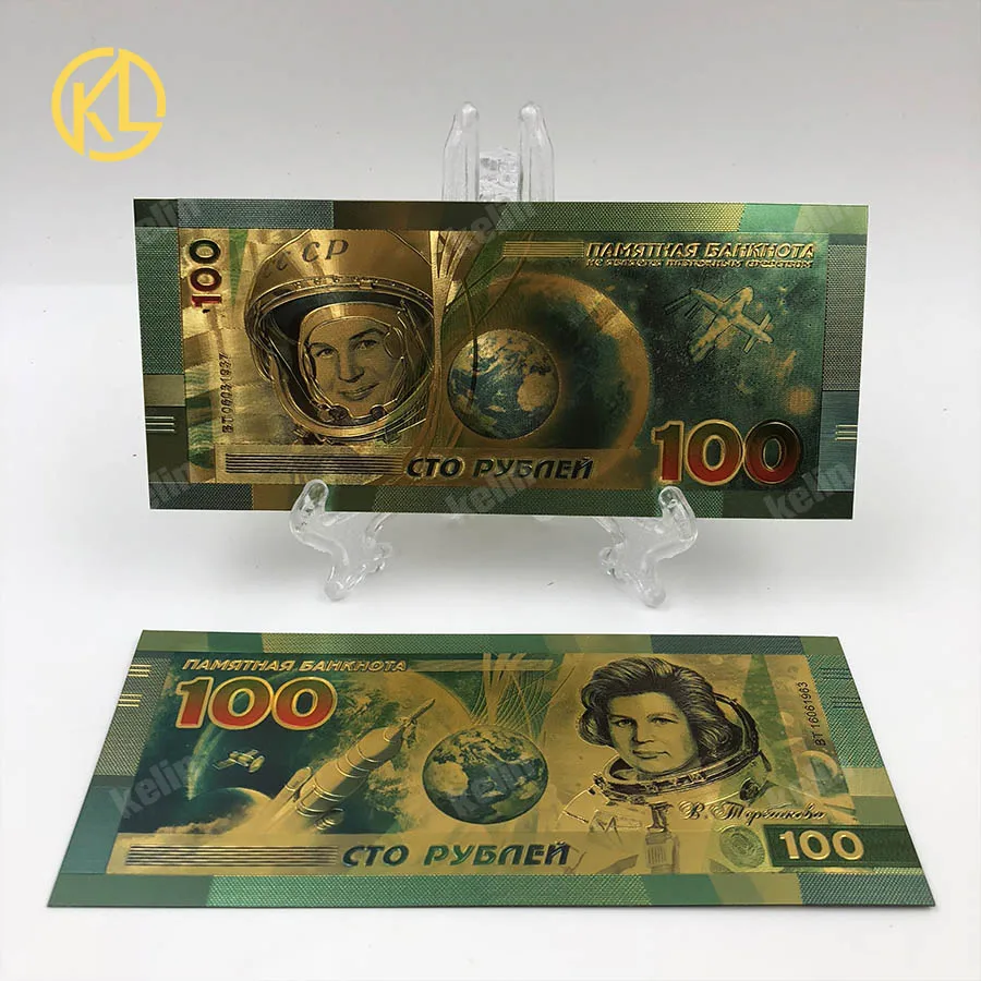 Горячие RU004 1 шт. Россия 100 рубля футбол сувенир пластиковые билетные банкноты для спортивных болельщиков коллекция и подарки