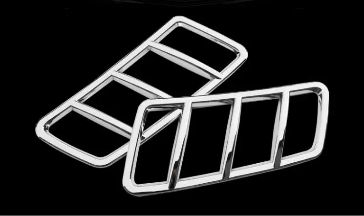 2pcs Stainless Steel Hood Trim Car Sticker for Mercedes Benz ML/GL/GLE/GLS Accessories | Автомобили и мотоциклы