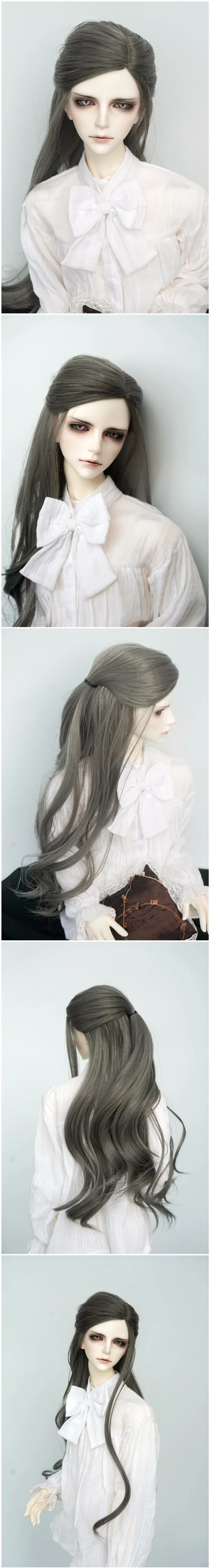 Cateleya bjd кукольный парик волос Длинные вьющиеся волосы отделены в средней высокой температуре материал провода 1/3 1/4 кукла 1/6 аксессуары