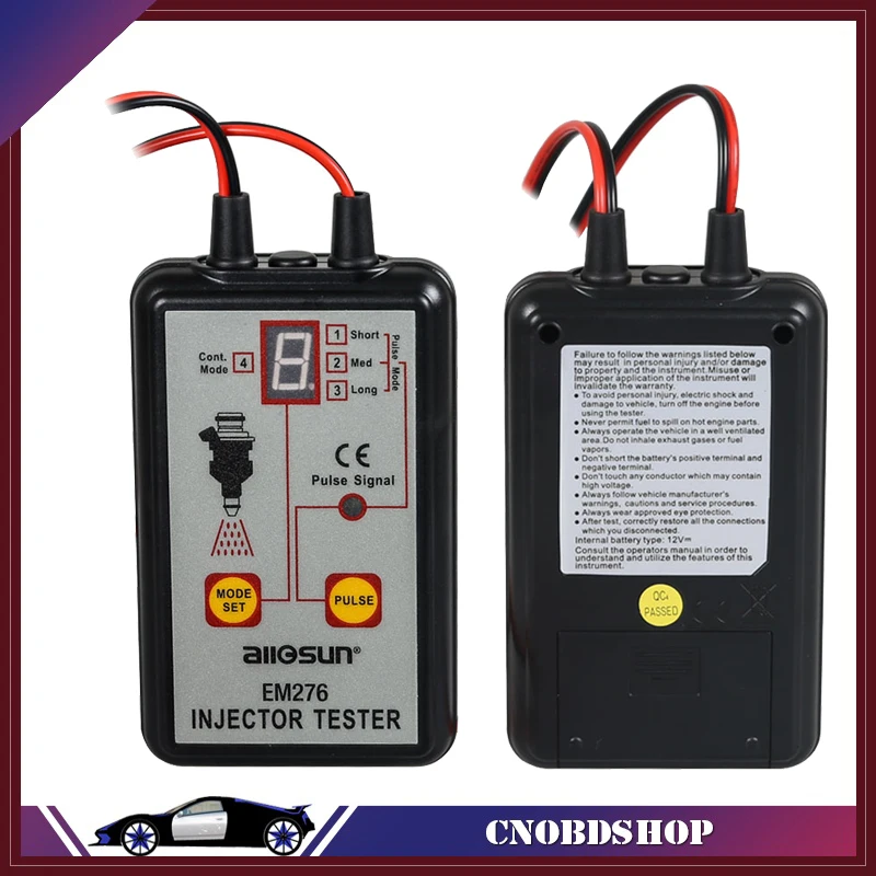 EM276 Professional Injector Tester Fuel 4 Pluse Modes Powerful System Scan Tool | Автомобили и мотоциклы