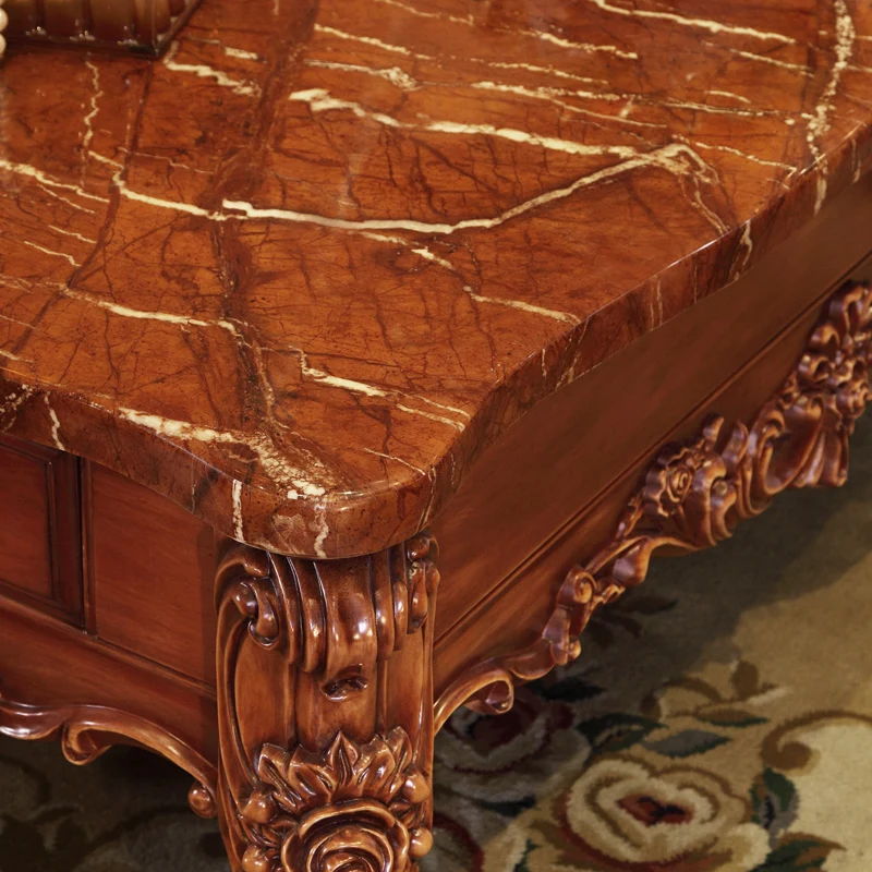 Мебель для гостиной в европейском стиле большой квадратный журнальный столик из