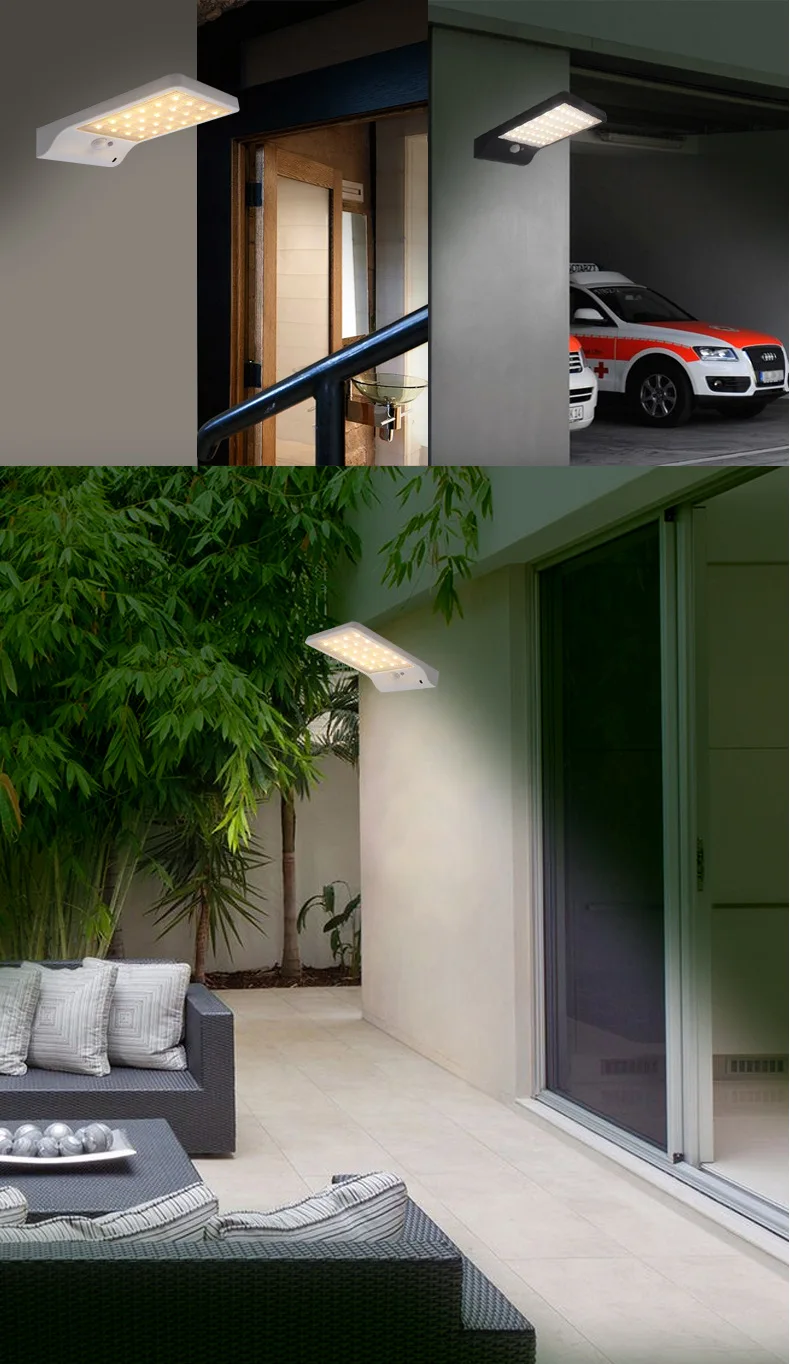 HOWPOW 48 светодиодов Солнечный свет цвет регулируемый с контроллером три режима