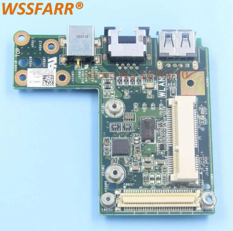 Плата Ethernet с USB портом для ноутбука REV2.1 плата питания ASUS U30JC U30J U30 LAN U30JC|cpu cooling