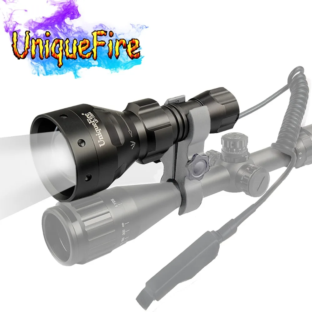 

UniqueFire 1504 850nm ИК Карманный Электрический фонарик, светодиодный фонарик Lanterna T67 Тактический Инфракрасный Перезаряжаемый для ночного видения ...