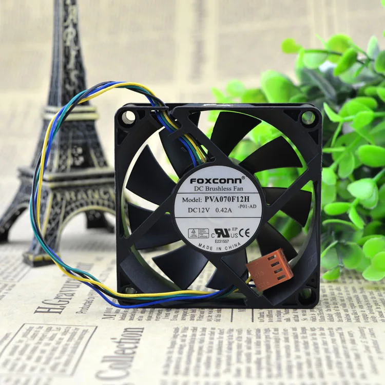 Бесплатная доставка. PVA070F12H 12 v 0 42 7 см 7020 4 линии PWM Процессор вентилятор|pwm cpu fan|cpu