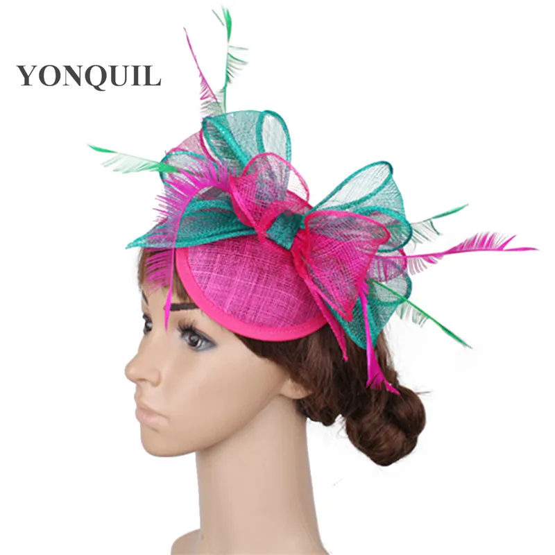 Шляпка Таблетка с перьями для торжественных случаев|hat lady|pillbox hatfashion hat |