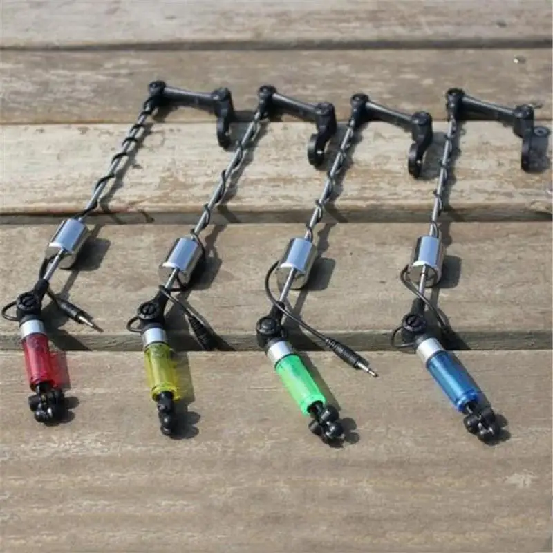 Mounchain Alarm Carp Fishing Accessory Bite Indicator LED Chain Fishing Swinger for Bite Alarm