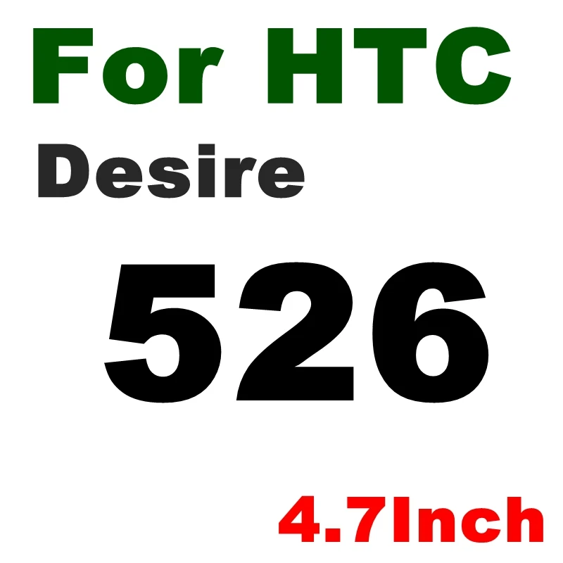 0,26mm 9H премиум-класса из закаленного Стекло для htc Desire 320 516 510 526 610 616 628 630 820 825 530 826 один M8 M9 M7 M4 мини A9 чехол - Цвет: D526