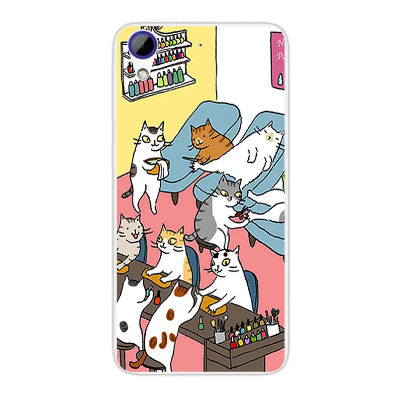 31 Чехлы для htc Desire 626/628 текстурная задняя крышка для htc 650 628 A32 626w 626D 626G 626S Прозрачный мягкий ТПУ для htc 628 Coque Capa - Цвет: 31