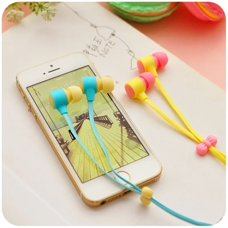 3.5 мм Одежда высшего качества подарок на день рождения Макарон наушники