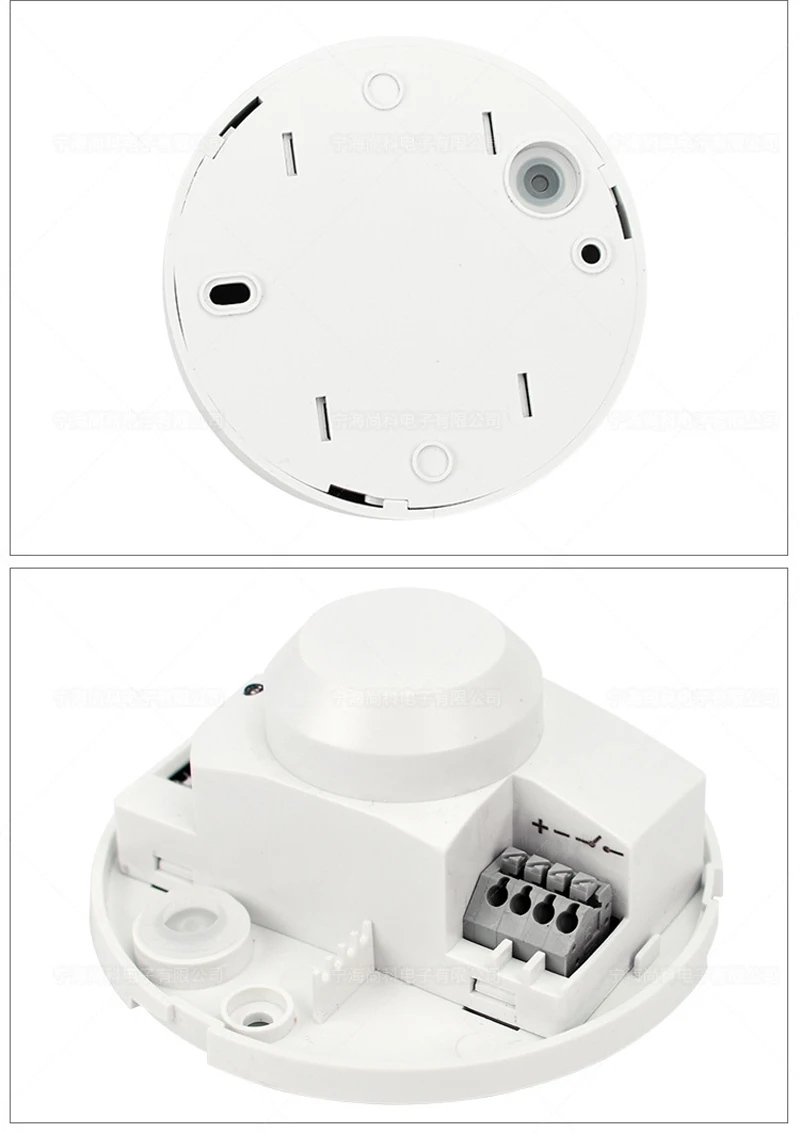 Ceilling DC 12 V-24 V 5,8 GHz микроволновый радар Датчик движения тела HF детектор светильник переключатель сухой контакт выход