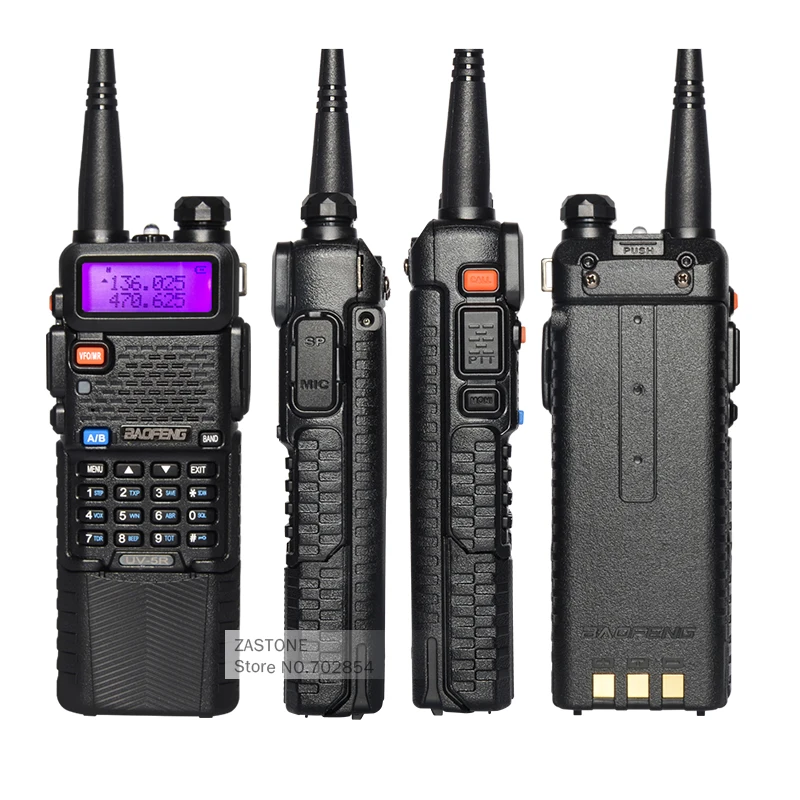 10 шт. Baofeng UV 5R рация 128 двухдиапазонный передатчик портативное радио