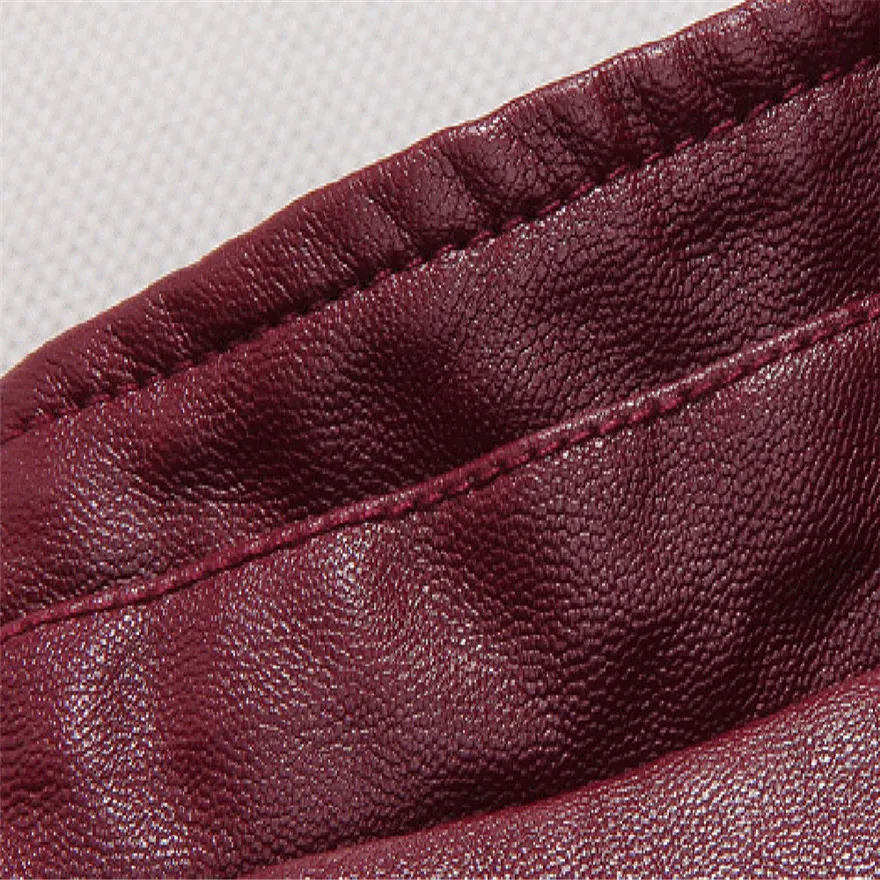 Крутая мужская кожаная куртка осенне зимняя Байкерская мотоциклетная на молнии