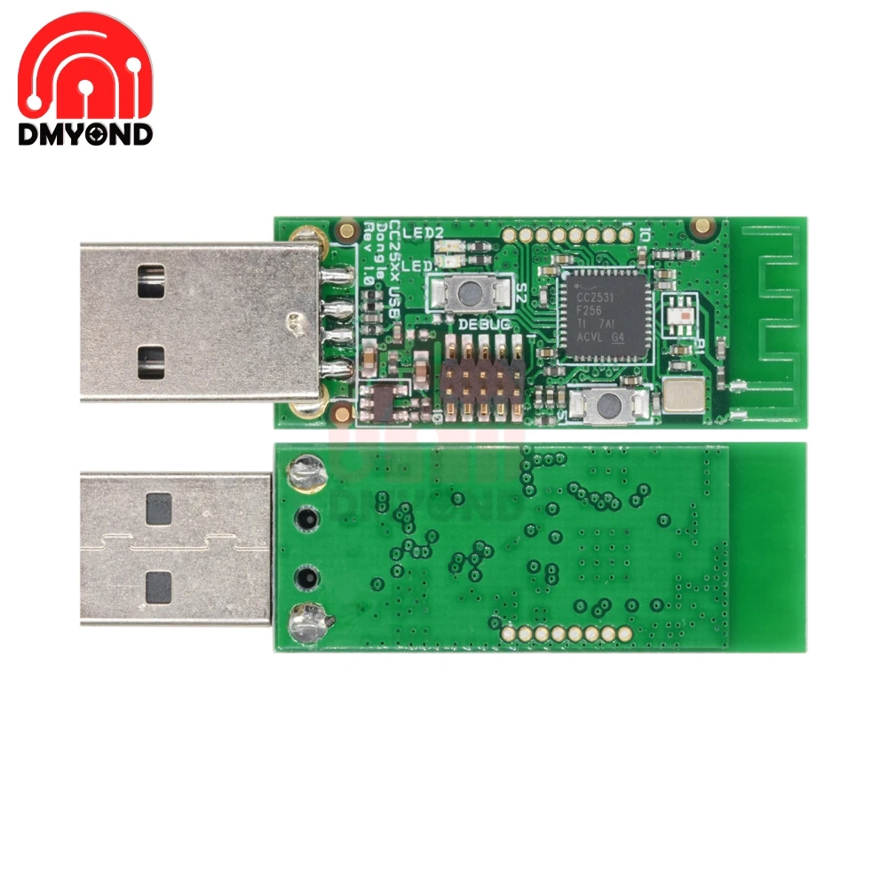 Беспроводная плата Zigbee Sniffer CC2531 модуль анализатора Packet Protocol USB интерфейс Dongle Capture