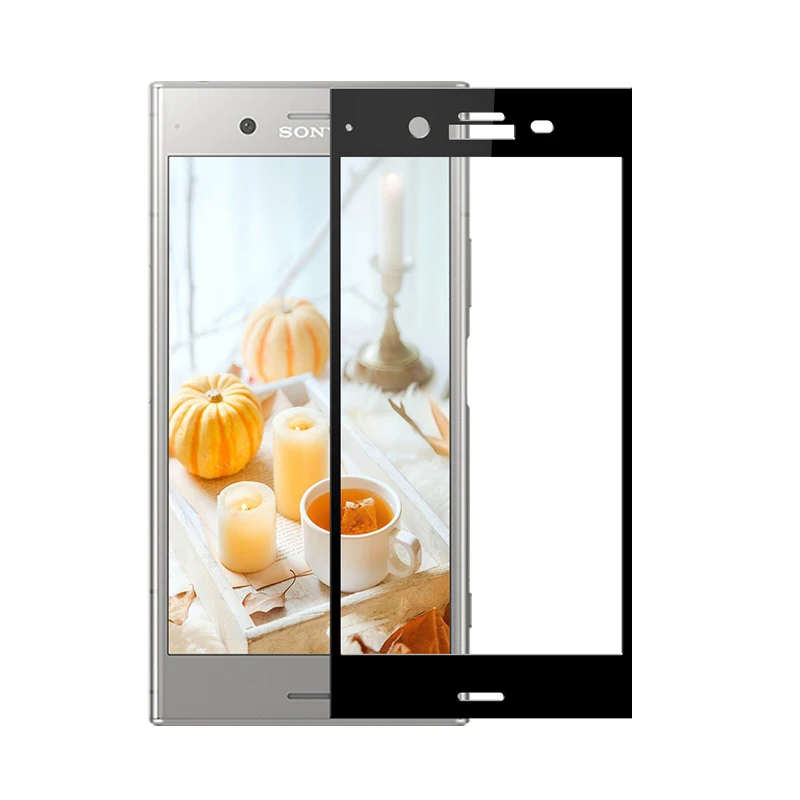 Защитное 3D стекло Uppbo для Sony Xperia XZ1 Compact закаленное Mini G8441 G8341 F8342 защита экрана |