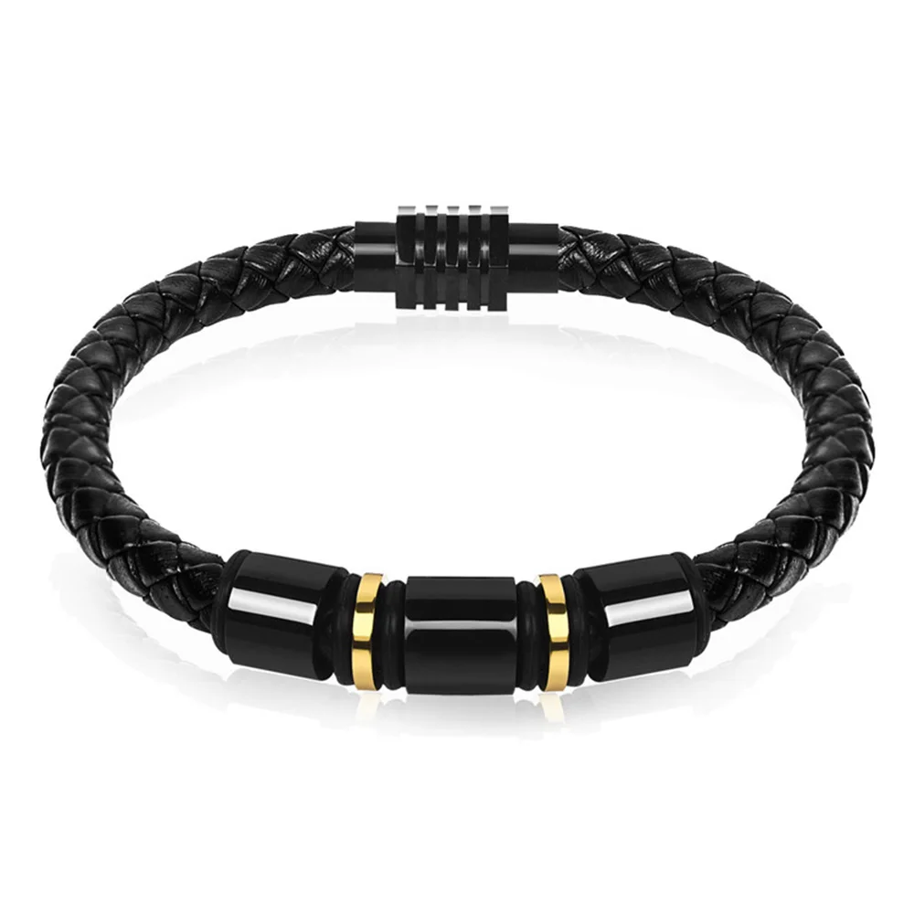

Fashion Alloy Leather Bracelets Bangles Multilayer Jewelry Gift