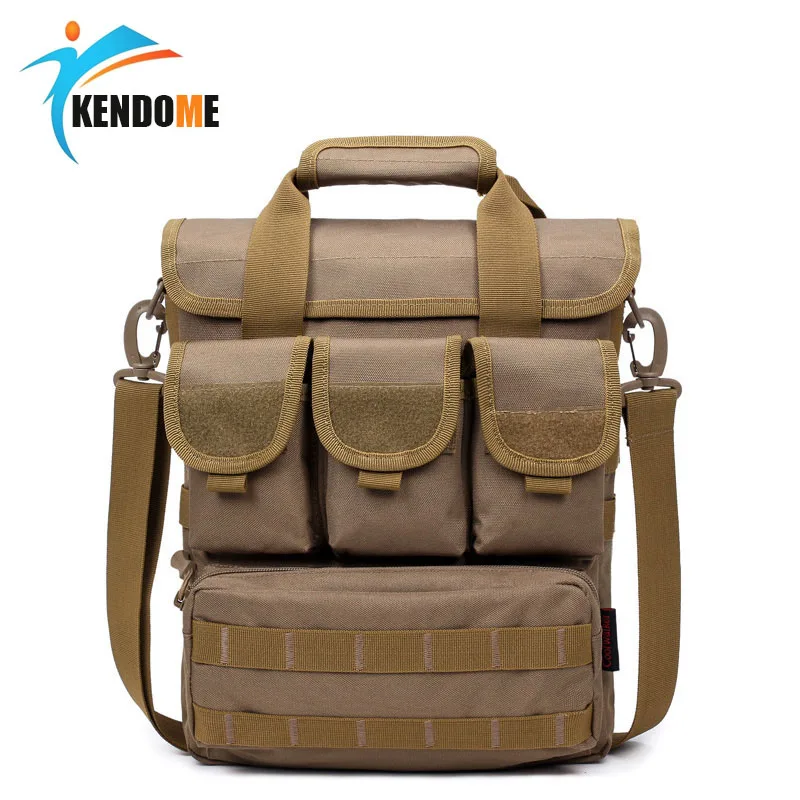 Мужская хозяйственная уличная тактическая сумка Oxford Messenger Военная камуфляжная