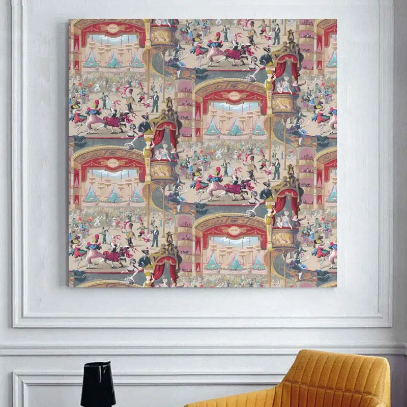 2019 fornazetti Decoracion Безрамные Картины Современные подарки настенный Декор Спальня |