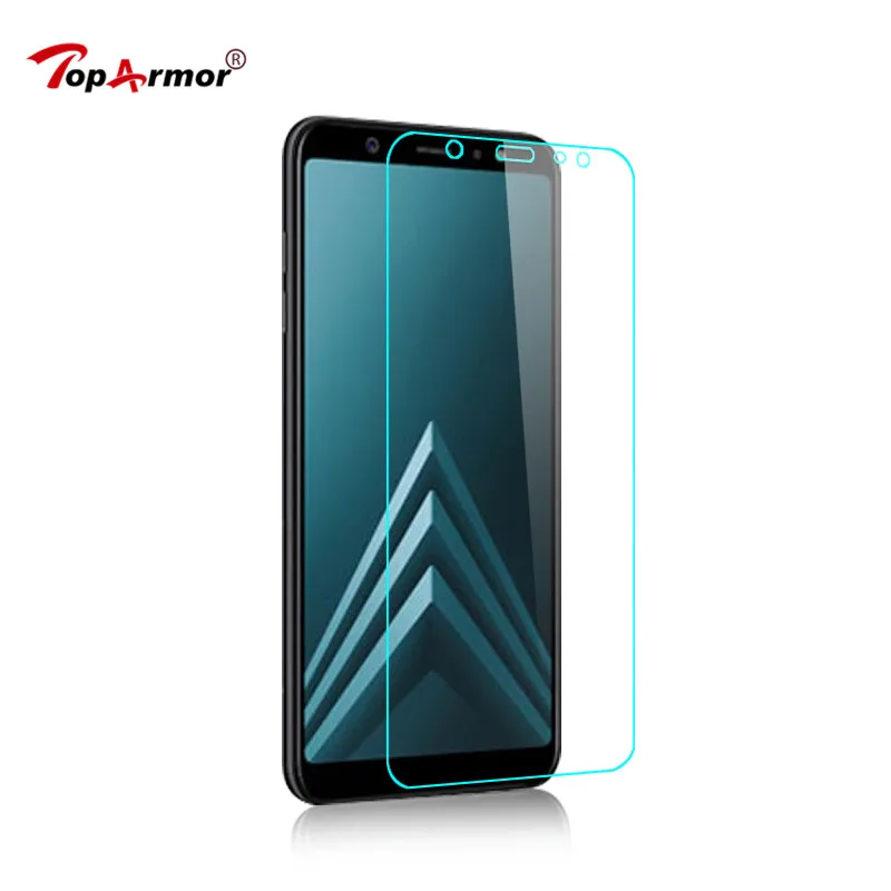 2 шт закаленное стекло для Samsung Galaxy A6 2018 Защитная пленка экрана Plus стеклянная |