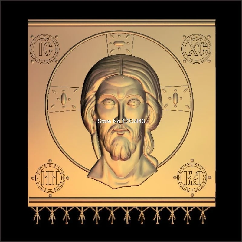 Модель jesu _ с головой Христа модель STL рельефом для ЧПУ формат Иисуса 3d роутер 3
