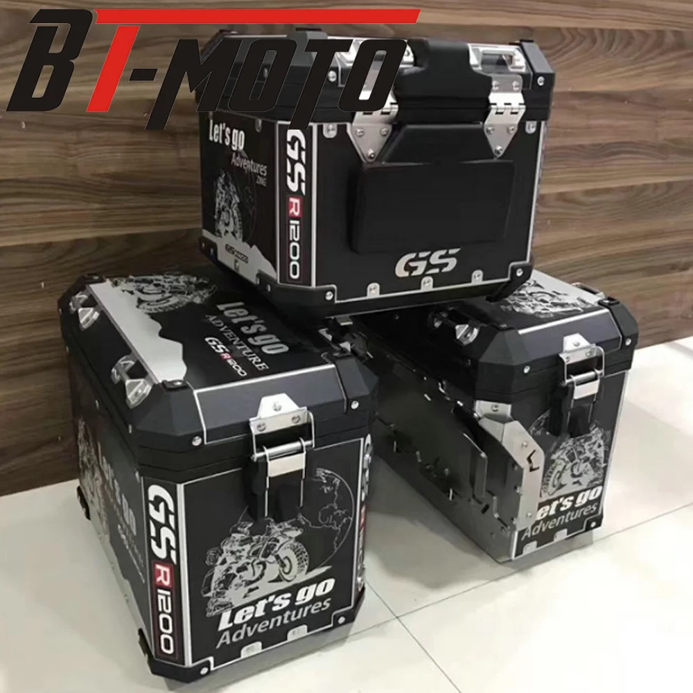 Для BMW R1200GS F800GS F700GS 1 комплект приключений гоночный мотоцикл задний бокс наклейки
