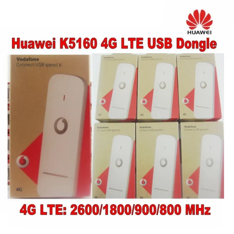 Лот из 10 шт разблокированный Huawei K5160 4G LTE USB ключ Stick Datacard мобильный широкополосный