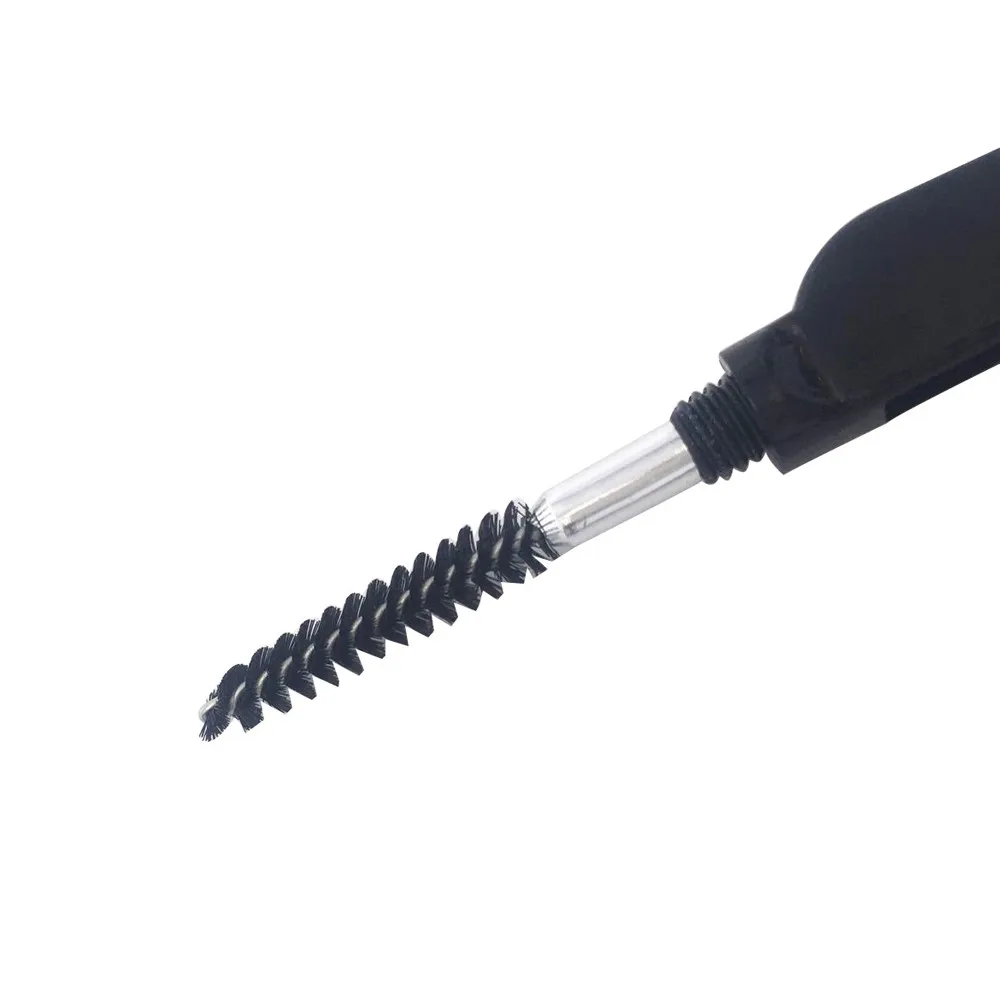 New Double-end Folding Eyelash Comb Mini Separator Mascara Lift Curl Metal Beauty Makeup Tool Eyelashes Comb