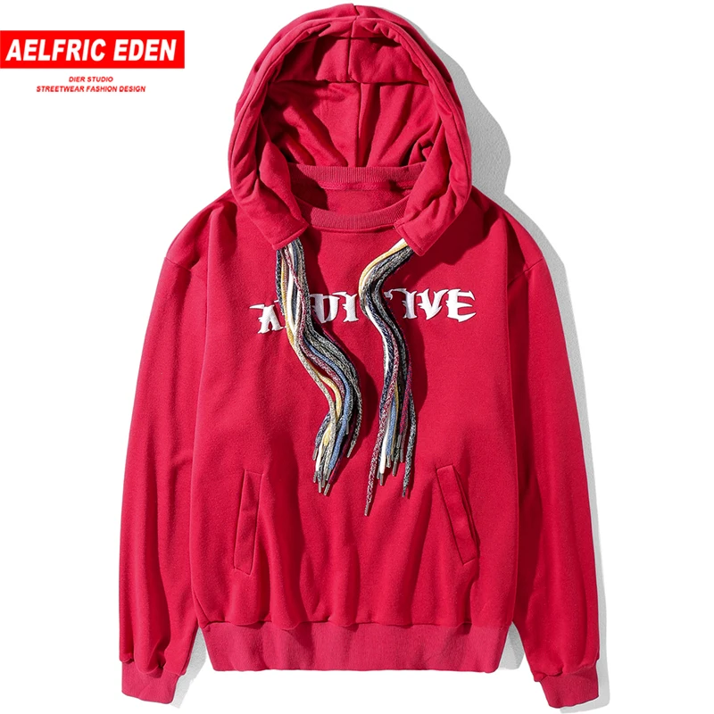 Aelfric Eden хип хоп толстовки кофты Мужской Моды Harajuku уличная Зимние черные сапоги
