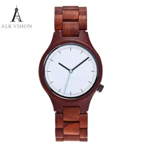 White Dial Female REDEAR Деревянные Часы Мужские часы лучший бренд роскошь Наручные - Цвет: White Dial Female