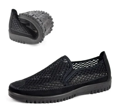 Мужские мокасины без задника Летние воздухопроницаемые мужские кеды Обувь