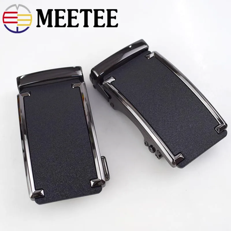 Meetee 1 шт. 36 мм Металлические пряжки для ремня 34-35 мм модный мужской ремень Автоматическая Пряжка DIY Ceinture букле BD407LY36-21589