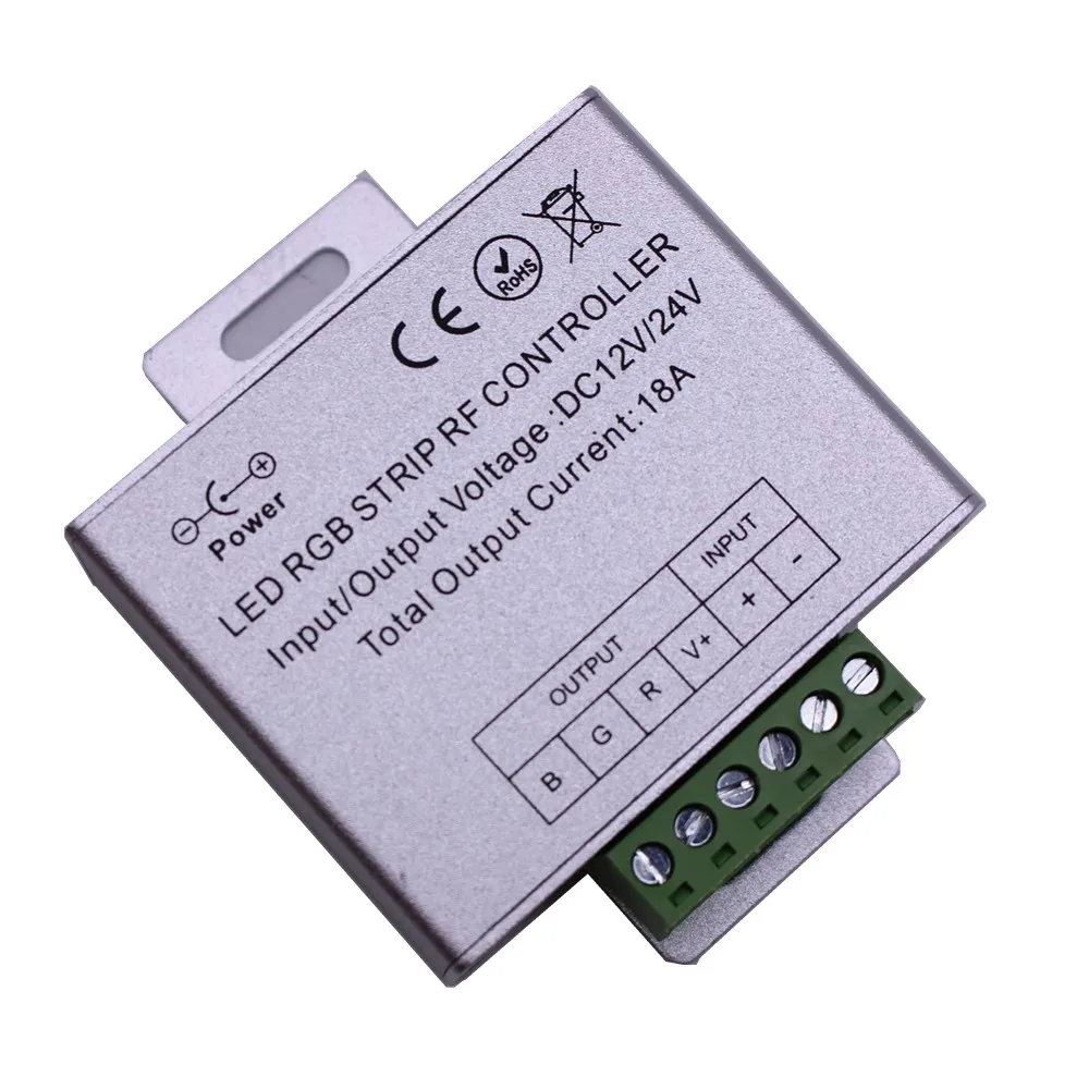 5 клавиш 18A беспроводной 2,4G RF дистанционный сенсорный rgb светодиодный контроллер панель RGB пульт дистанционного управления DC 12-24V для 5050 2835 RGB полосы