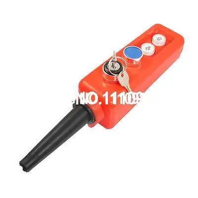 

2-Position Selector Blue Up Down Pushbutton Hoist Crane Pendant Control Station