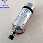 Шпиндельный двигатель постоянного тока 300 Вт, фрезерный двигатель 12000 обмин, шпиндель кВт, фрезерный станок с ЧПУ, Шпиндельный двигатель с ЧПУ