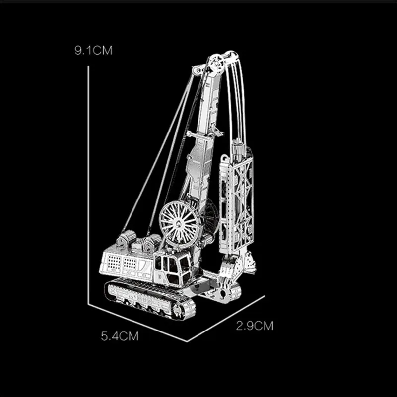 Серия CAT тяжелая техника 3D металлические головоломки Звездные войны Tactor грузовик