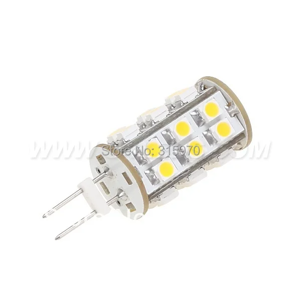 Затемнения светодиодный G6.35 GY6.35 осветительный шар 25 3528SMD 1 4 W 12VDC & 12VAC белое