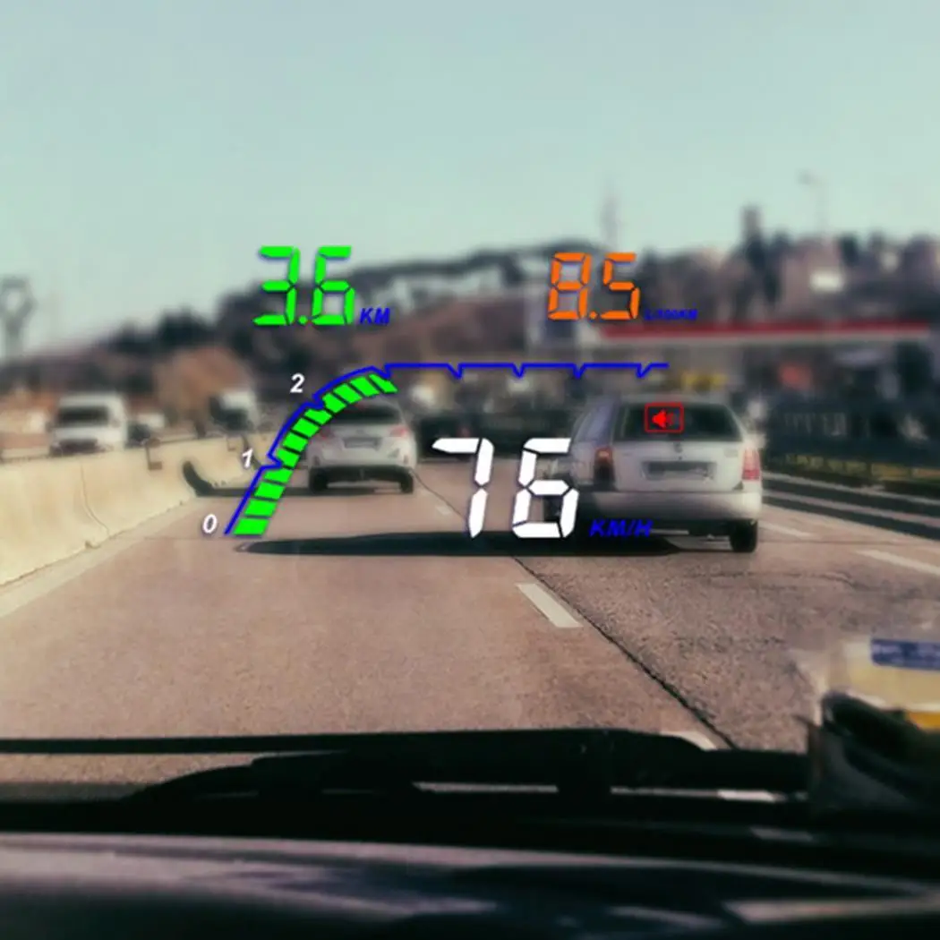 T100 4 дюйма OBD HUD автомобиль Дисплей лобовое стекло проектор бортовой компьютер hud