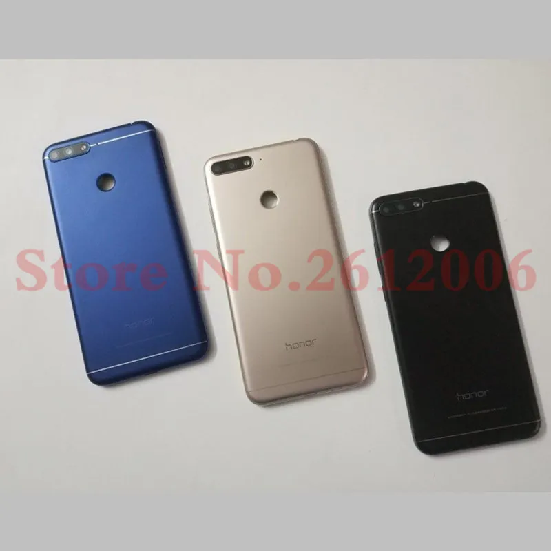 Для huawei Honor 7A 7A Pro 7C чехол-накладка на заднюю панель для телефона чехол на заднюю батарейку+ боковые кнопки+ объектив для вспышки камеры