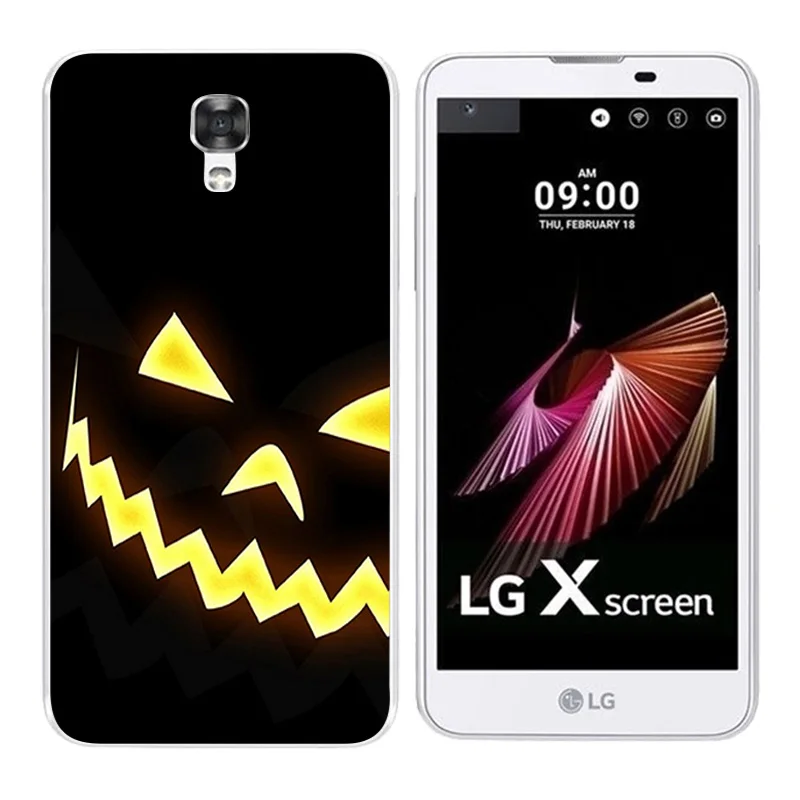 Fashion Soft TPU for LG X Screen / View K500N K500DS Silicone Character Printing Cover Phone Cases |