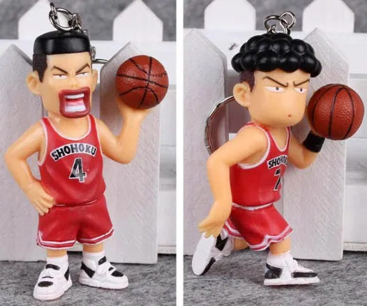 5 шт./лот аниме Slamdunk Брелок фигурка игрушки Slam Dunk Super Slams милый ПВХ брелок Подвески