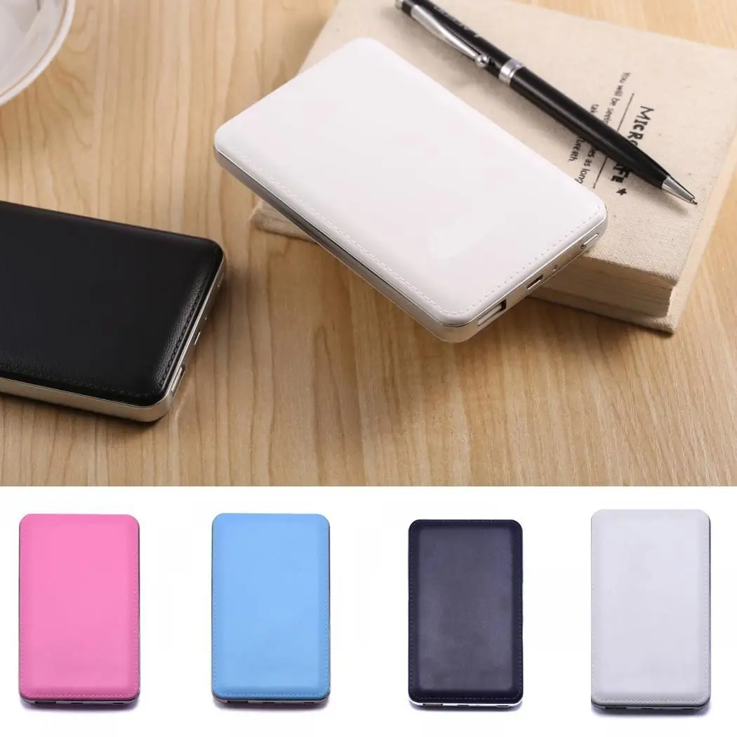 Универсальный внешний аккумулятор 8000 мАч один USB портативный мобильный зарядное