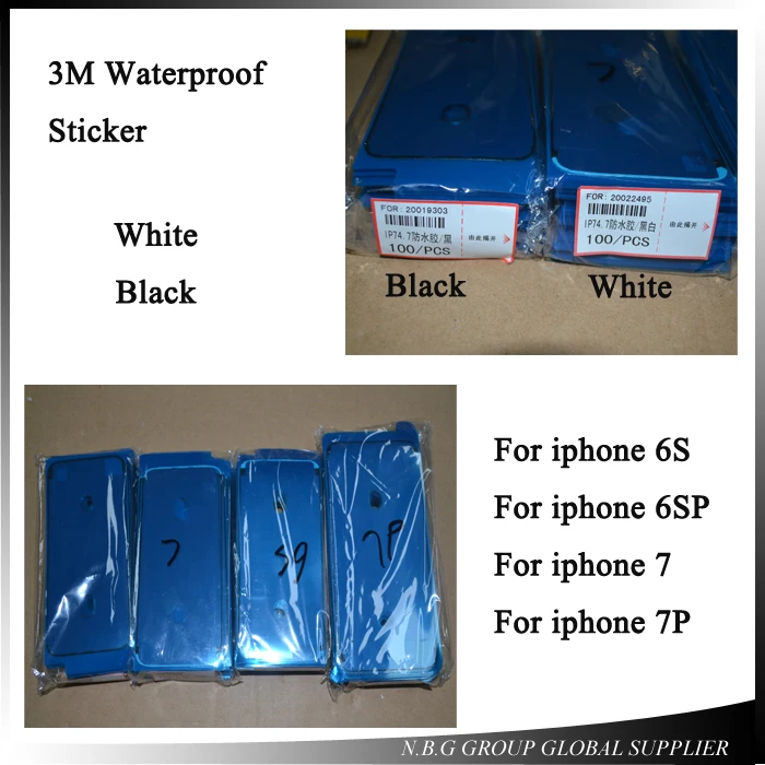 Водонепроницаемая наклейка для iPhone 6S Plus 7 передняя панель сенсорный ЖК-экран 20