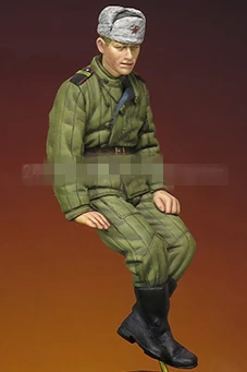 Масштаб 1/35 фигурки из смолы модель WW2 русская танковая Экипировка 145 несобранная