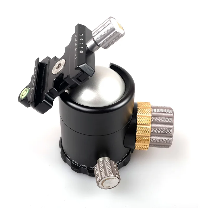 FITTEST Q5 Aluminum Alloy Tripod Head With Screw knob Clamp Compatible with RRS Arca Swiss fro DSLR Cameras like Nikon Canon | Электроника
