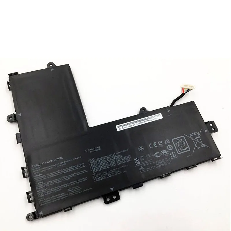 B31N1536 48 Втч 4110 мАч 11 4 в Аккумулятор для ноутбука Asus VivoBook Flip TP201SA TP201SA-3K 6 &quotSeries Tablet