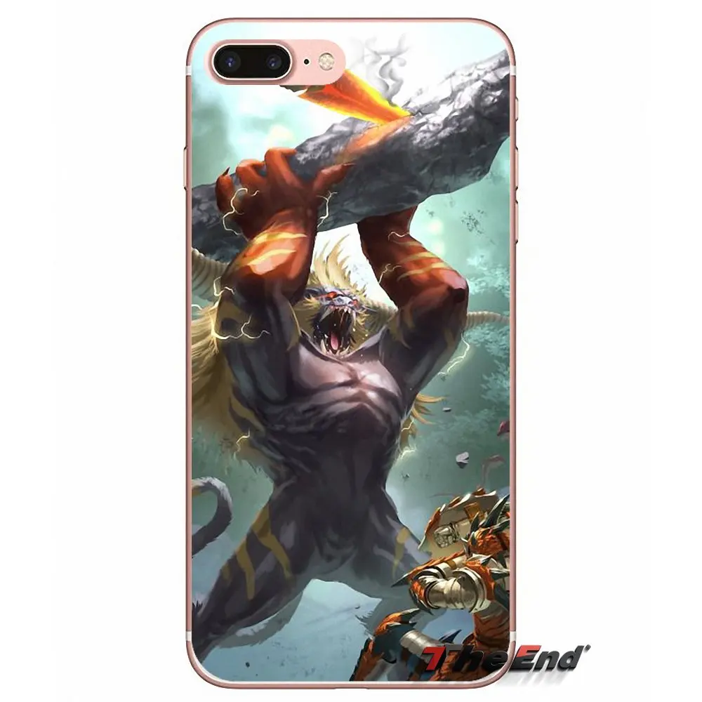 Мягкий чехол для HTC One M7 M8 A9 M9 M10 E9 Plus Desire 630 530 626 628 816 820 Motorola G G2 G3 This Monster Hunter Art|case a|case